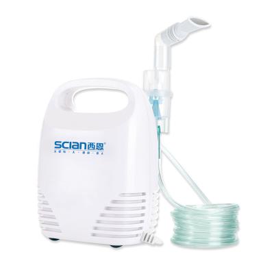 China For commercial & Home Use SCIAN 215C Portable Medical Inhaler Compressor Nebulizer Machine for sale