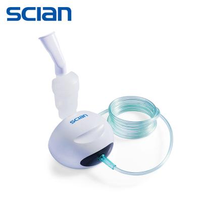 China For commercial & Home Use SCIAN NB-218C Atomizer Portable Medical Ultrasonic Inhaler Nebulizer Kids Machine Price for sale