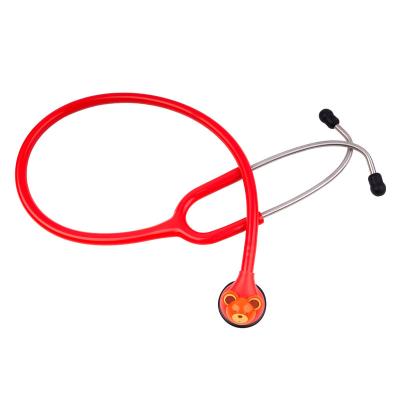 China Pediatric metal stethoscope with cartoon style for sale