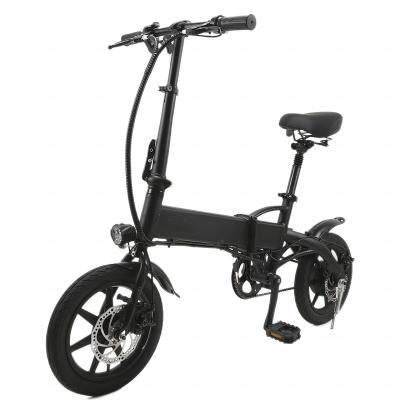 China Wholesale standard 36V 48V 14 inch electric bicycles for manufacturers small lightweight foldable electric bike for sale