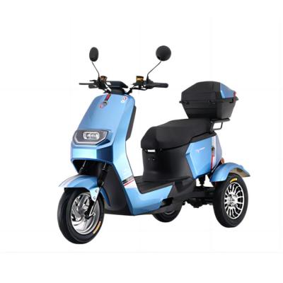 China Aluminum Three Wheel 48V60V Three Wheel Electric Motorcycle 2023 Small Battery Older Electric Scooter Vehicle for sale