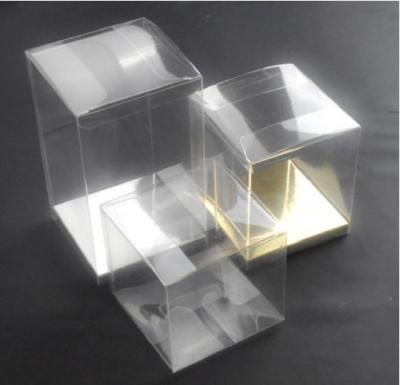 China Recyclable Custom Clear Transparent Cube Favor Boxes for sale