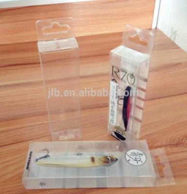 China Shenzhen Factory Recyclable Plastic PVC Bait Lure Box Packaging for sale