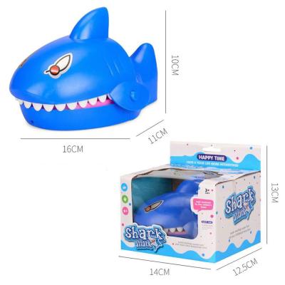 China Hot Selling Funny ABS Amazon Table Game Bite Finger Shark Prank Toys Environmental Safe Plastics No Batteries Required for sale