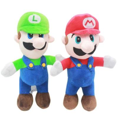 China Hot Selling Super Classic Game 25CM Mario Bros Plush Plush PP Cotton Stuffed Doll Toys for sale