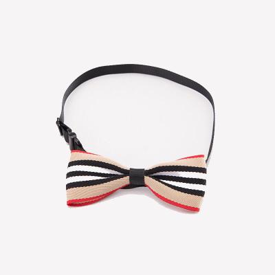 China Viable Pet Accessories Wholesale Adjustable Amazon Dog Cat Collar Bow Tie for sale