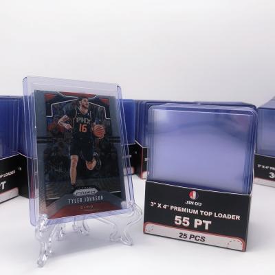 China Eco-friendly Crystal Super Clear Toploader Card Holder Sports Card for sale