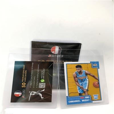 China 2021 Hot Selling Environmental-friendly Magic Cards Sleeve Reusable Top Loader Quick Service Card Lozenge for sale