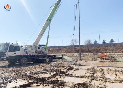 Chine Machine industrielle BJV150E-377 qui respecte l'environnement de construction de base de pile de vibro à vendre