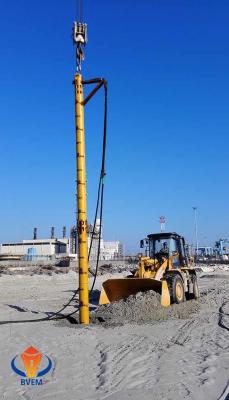 Chine Machine de pile d'entraînement de Vibroflot de rendement élevé pour le grand empilage de sable de l'espace à vendre