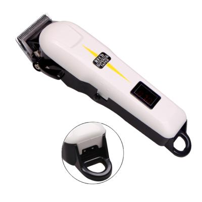 China 2000mAH Low Noise Professional Men's Rechargeable Cordless Electric Hair Clipper for sale