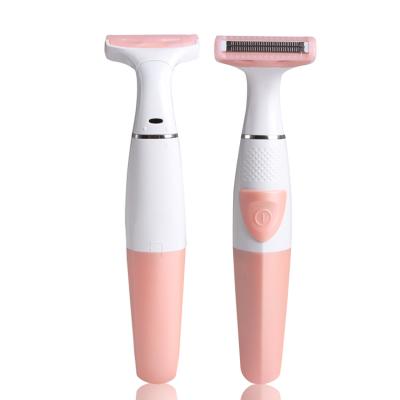 China Wholesale Feminine Rechargeable Mini Lady Hair Removal Epilator Shaver For Women Bikini Electric Trimmer Professional Shaving Machine for sale