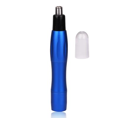 China Best Clean Easy Selling Cheap Battery Nose Trimmer Stainless Steel Blade Nose Hair Trimmer for sale