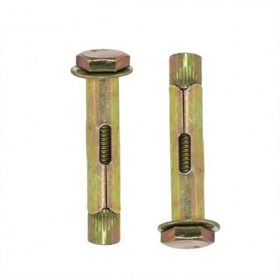 China New Style Steel Hex Head Eye Bolt Sleeve Anchor With Hook for sale