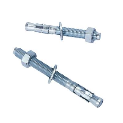 China Steel Wedge Anchor Bolt Car Repair Gecko Expansion Screw White-Plated Galvanized Color Expansion Bolts for sale