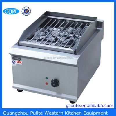 China Stainless Steel Bench Top Electric Grill Lava Rock With CE for sale