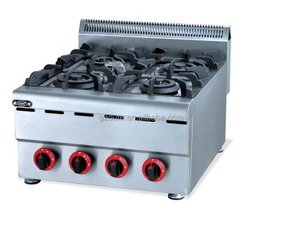 China Fast Food Hotel and Restaurant Counter Top Commercial Gas Stove for sale