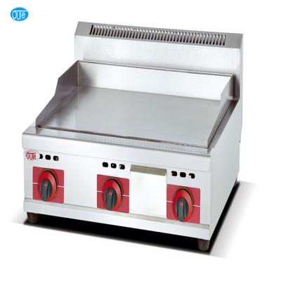 China Easily Assemble and Easily Clean 2018 Hot Selling Stainless Steel Worktop Gas Griddle (OT - GA-720) for sale