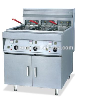 China General Electric Factory Supply Adjustable Thermostat Control Deep Fryer With Deep Fryer Machine for sale