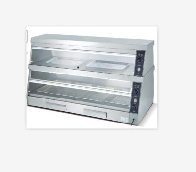 China Hot Pie Chicken Food Warmer Display For Sale With Electric Food Warmer Cabinet 1630x850x940mm for sale