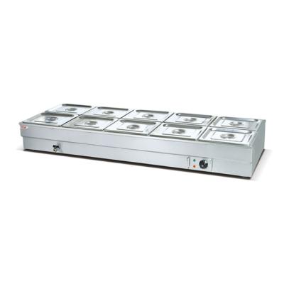 China Factory Manufacturer CE Certification Stainless Steel Electric Bain Marie Food Warmer For Buffet for sale