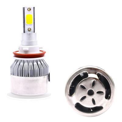 China Car led fog light H1 H3 H4 H7 H11 9005 white yellow high low beam 9006 880 881 12V mini car led foglight headlight bulb in auto lighting system for sale