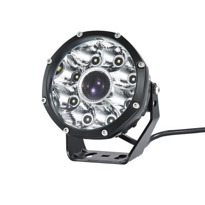 China Heavy Duty Yacht Offroad Combo Beam Engineering Atv Utv Suv 4X4 Trucks Trucks Round 5 Inch Led Driving Light Auxiliary Light With R112 R7 Stance For Boat Utv Atv Boat offroad truck car for sale