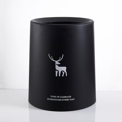 China Hot Selling Mini Double Table Plastic Bin Stored Plastic Platform Trash Bin for sale