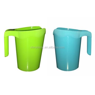 China China Viable Factory Popular Plastic Milk Pitcher With Handle , Milk Bag Holder Pitcher Milk Jug for sale