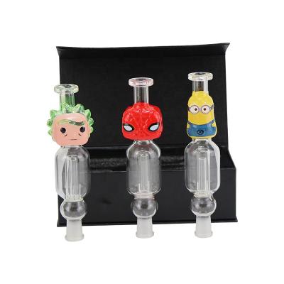 China Fashion good newcomer novelty smoking glass accessories hand swollen nectar kits with wholesale price for sale