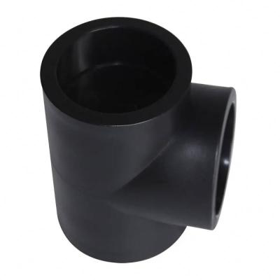 China Good Quality Machinery Custom T6 Large Diameter Equal Diameter Tee High Pressure Pipe Fitting for sale