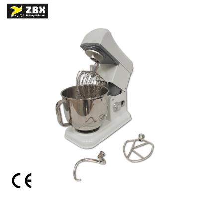 China Benchtop Beater Ejector Knob B7S Stand Mixer Spiral Dough Mixer 1.5kg Flour Cake Planetary Mixer Bakery Equipment for sale