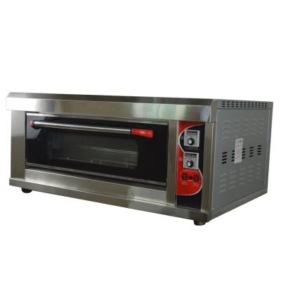 China Various Glass Clear Window Promotional Goods Using 1 Deck 2 Tray Gas Mini Electric Single Deck Oven for sale