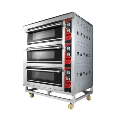 China Wholesale Transparent Glass Window Customized Good Quality Commercial Baking Multifunctional Bread Ovens For Sale for sale