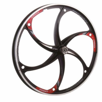 China ALLOY SILVER 26 inch motor bicycle wheels for sale