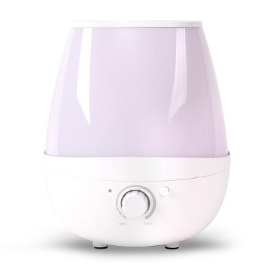 China Colorful Hotel 2L 160ml Baby Air Aroma Humidifiers And Sonic Mist Ultrasonic Desktop Use Humidifier With Led for sale