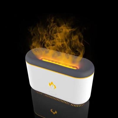 China Amazon Best Seller 5W 300ML Cool Aroma Flame Mist Hotel Safe and Quite Ultrasonic Low Power Consumption Cool Diffuser for sale