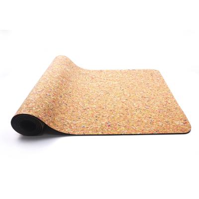 China Factory price double layer non-slip eco-friendly private label daily yoga close up tape yoga mat for sale