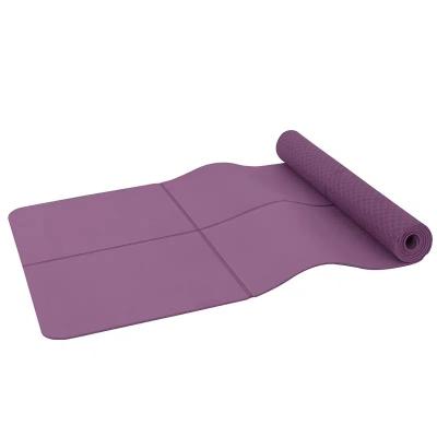 China Wholesale Eco-Friendly Outdoor Non-slip Travel Professional Eco-Friendly Folding Exercise Fitness Yoga Mat Yoga Mat Strip for sale