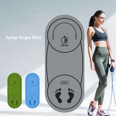 China Knee Pad Non Slip Comfortable Exercise And Fitness Natural Rubber Jump Landing Rope Mat for sale