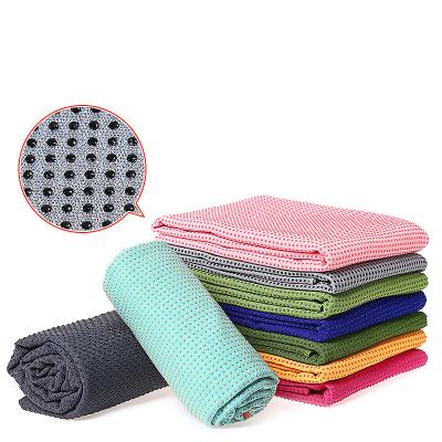 China Wholesale Non Slip Microfiber Non Skid Yoga Towel Yoga Mat 24