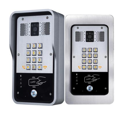 China Integrated Two Way IP Network Video DoorPhone IP Camera Access Control Video Intercom for sale