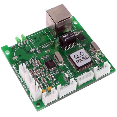 China IP broadcast system voice intercom module for IP network (external microphone and power amplifier) for sale