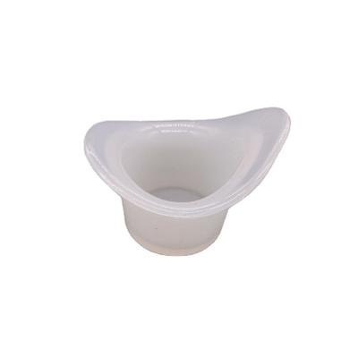 China Material High Quality Plastic Durable Clear Silicone Personal Care Eye Drop 5ml Cup for sale