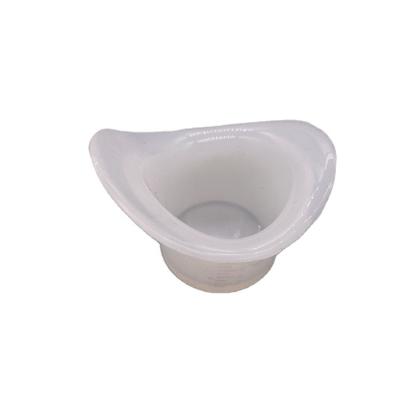 China Silicone Material Plastic Eye Drop 5ml Cup, 5ml Eye Wash Measuring Cup, Transparent Eye Medical Devices for sale