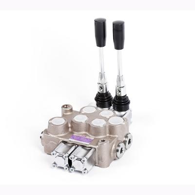 China DCV40-201 2 Steel Coil Custom Solenoid Hydraulic Directional Valve Hydraulic Manual Directional Valve for sale