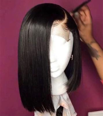 China Short Bob Wig Slik Straight Lace Front Ombre Colored Body Wave Short Bob Cut Virgin Human Hair Straight Lace Front Wig Hyperloo for sale