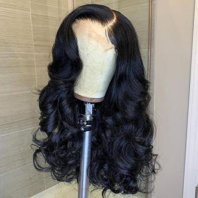 China Wholesale HD Body Wave Front Wigs Raw Brazilian Deep Wave Virgin Human Hair Full Lace Frontal Wigs For Black Women for sale