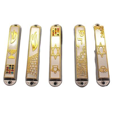 China Europe Metal MEZUZAH Decalogue / Torah / Jewish Religion Mezuzah Bible Design for sale