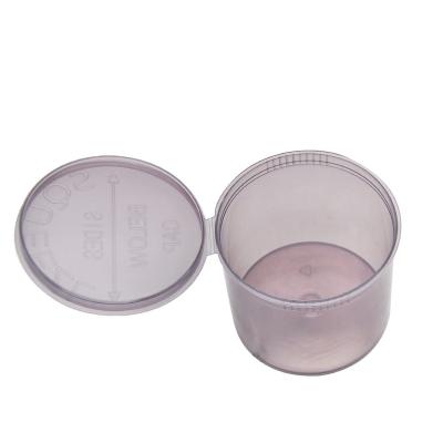 China Spring Transparent Open Airtight Lid Dustproof Plastic Household Products Color Seal Jar Food Storage Jars for sale